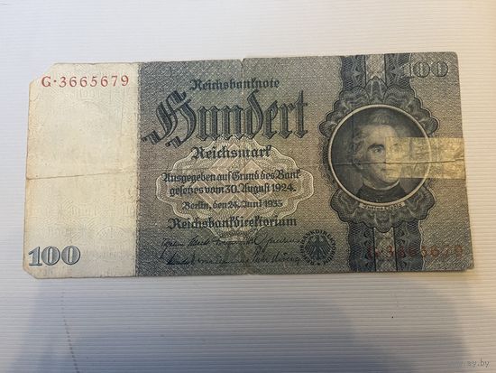 Бона 100 марок