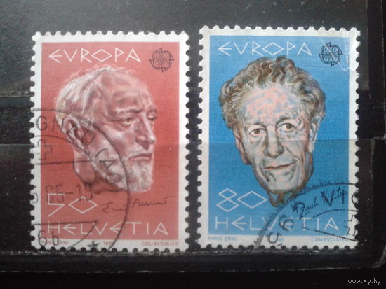 Швейцария 1985 Европа, год музыки Полная серия