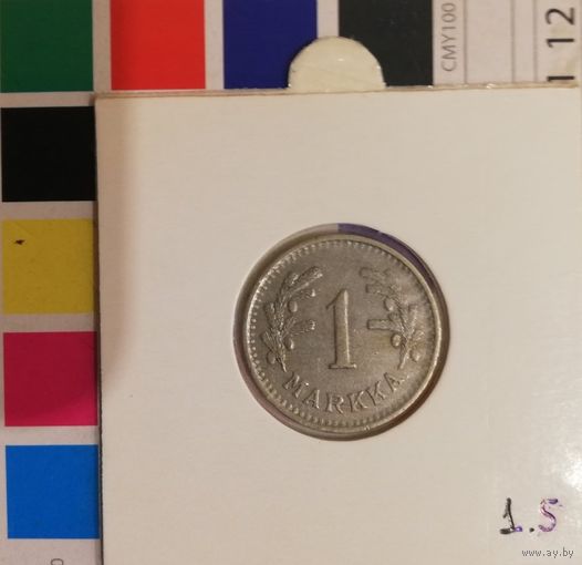 Финляндия 1 марка 1930 в холдере