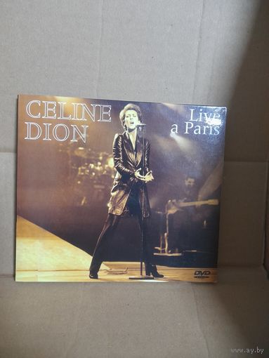 CELINE DION   " LIVE A PARIS "  DVD MINT