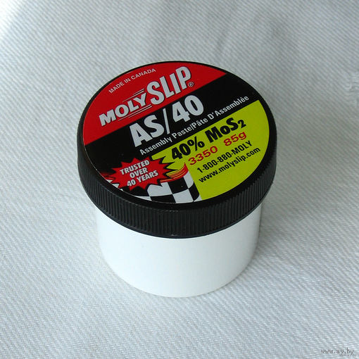 Molyslip AS/40, смазка противозадирная, молибденовая, 85 г