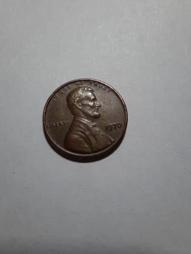 США 1 цент 1970