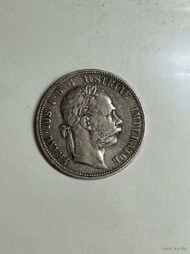 1 флорин 1884г