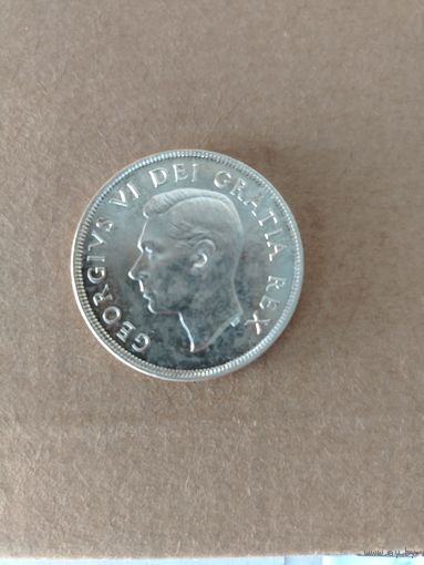 Канада 1 доллар 1950 Unc!
