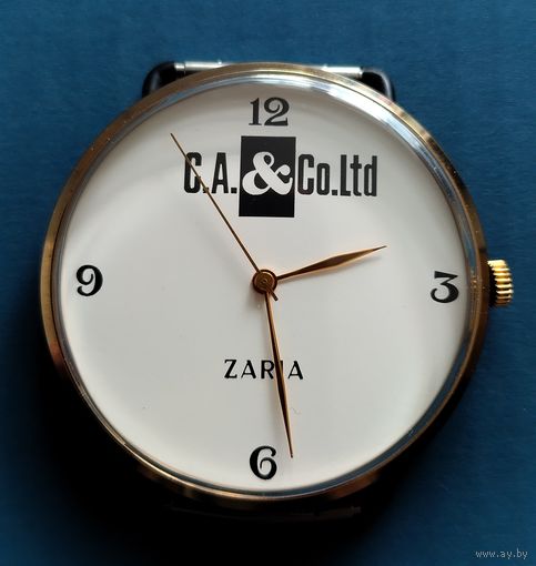 Часы Заря (Zaria). Механика, ультратонкие.