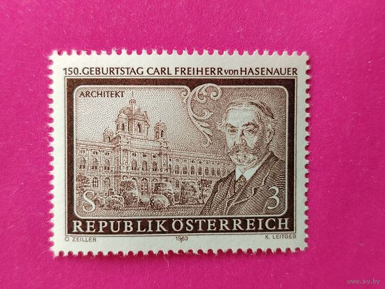 Австрия. Известные люди. ( 1 марка ) 1983 года. 6-4.