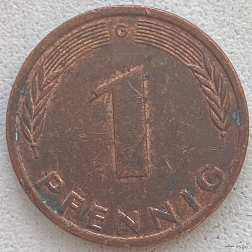 Германия 1 пфенниг 1982 г. G