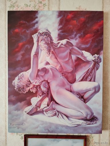 Сатир и вахкханка. Светлана Жигимонт. 2016 год