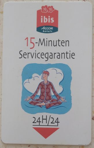 Карта сети отелей Ibis. Возможен обмен