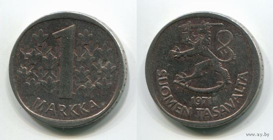 Финляндия. 1 марка (1971)