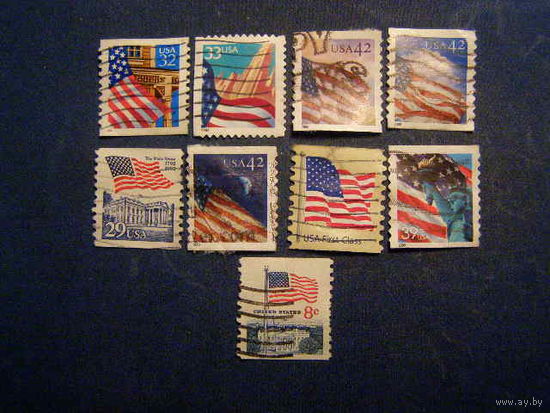 США 1957-95 Флаг Национальные символы Стандарт