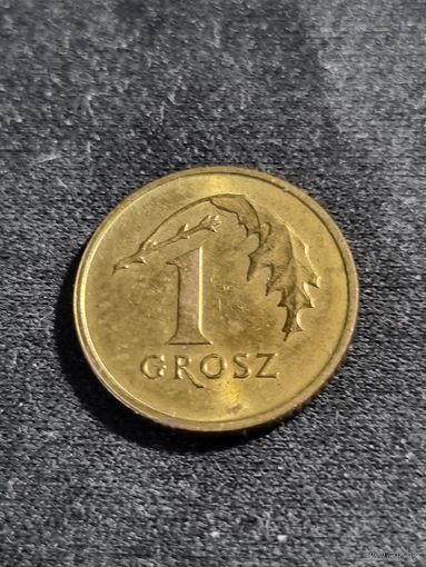 Польша 1 грош 2018