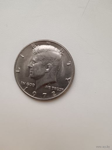 США. 1\2 доллара 1972 год.