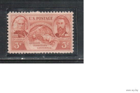 США-1948, (Мих.577), ** , Орегон, Личности (одиночка)