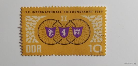 ГДР 1967. Велоспорт - Мирное событие Варшава-Берлин-Прага