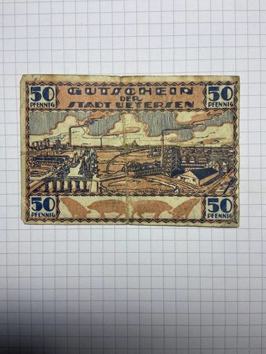 50 пфенигов (нотгельды) г. Германия.-2012