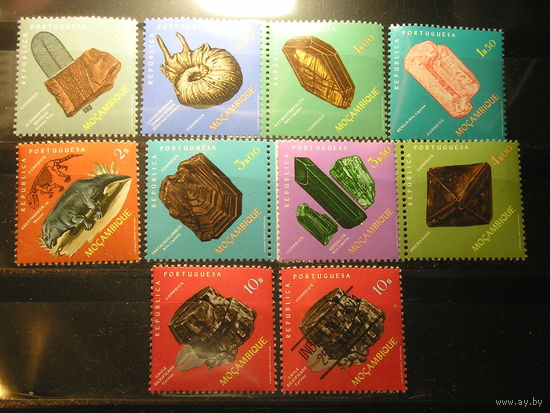 Португальский Мозамбик 1971 Окаменелости (3)