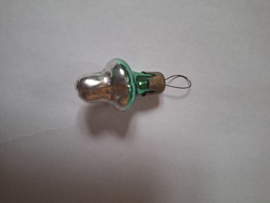 Елочная мини игрушка Гриб из армянского набора Малютка