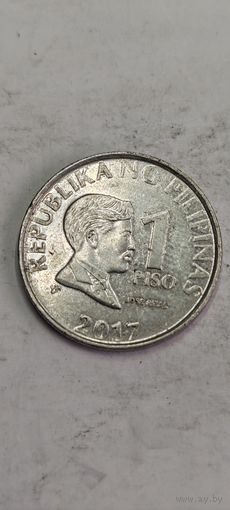 Филиппины 1 песо 2017