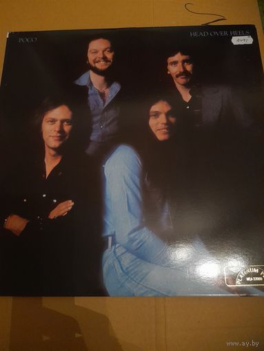 POCO   "HEAD OVER HILLS" 1975 LP USA ABC RECORDS ABCD890 -NM-