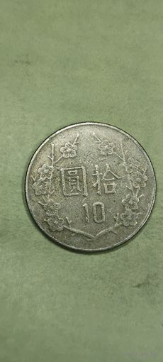 Тайвань 10 долларов