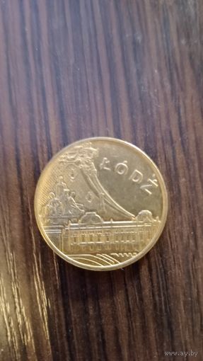 2 злотых 2011 Лодзь