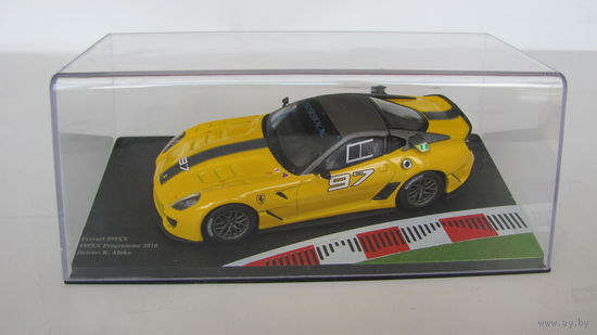 Ferrari 599XX programme 2010 #97 K. Aluko ALTAYA