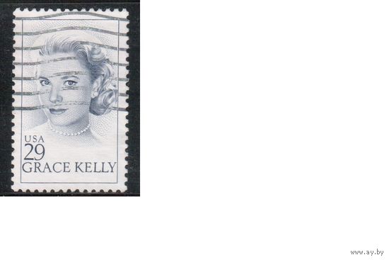 США-1993, (Мих.2346), гаш., Личности, Грейс Келли , (одиночка)
