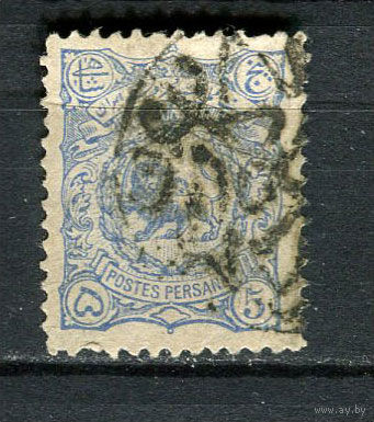 Персия (Иран) - 1894 - Герб 5Ch - [Mi.82] - 1 марка. Гашеная.  (LOT GN35)-T3P44