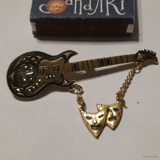 Винтажная подарочная брошь. СССР.