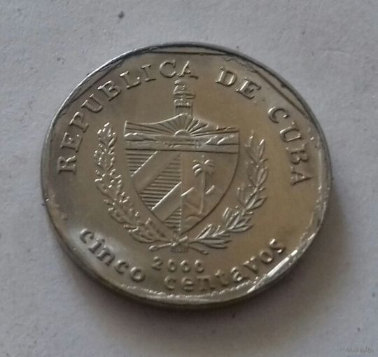 5 сентаво, Куба 2000 г.