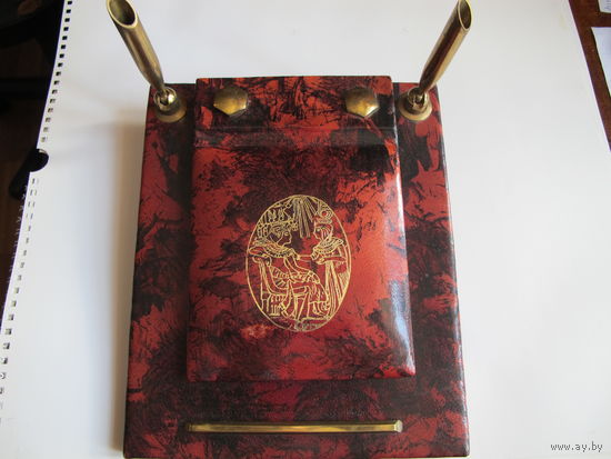 Сафьяновый письменный прибор (Египет)