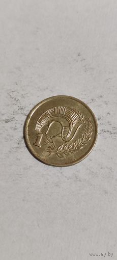 Кипр 1 цент 1983