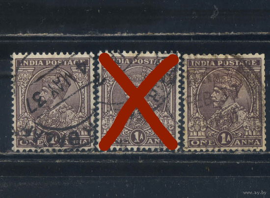 GB Колонии Индия Британская 1934 GV Стандарт #136