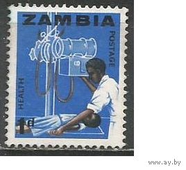 Замбия. Развитие медицины. 1964г. Mi#2.