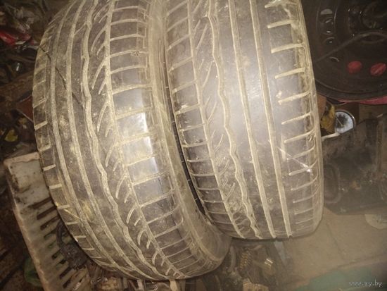 Лот 1432. Пара летних шин 185/60 R15 Dunlop остаток не менее 5 мм. Старт с 80 рублей!