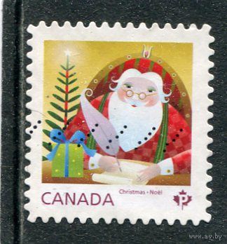 Канада. Рождество 2014 (зубцовка 13.5)