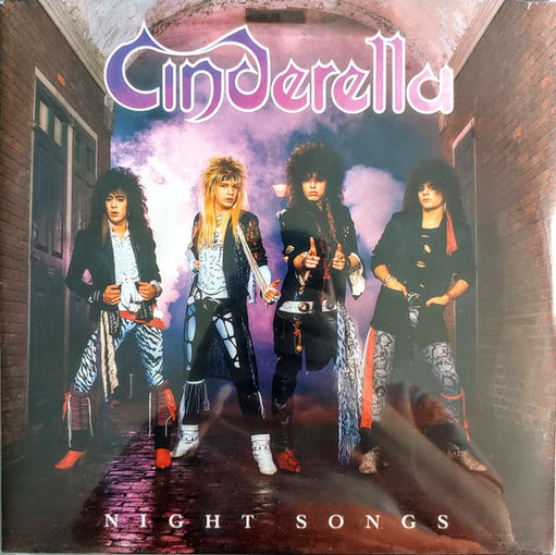Cinderella – Night Songs, LP, ITALY 1986