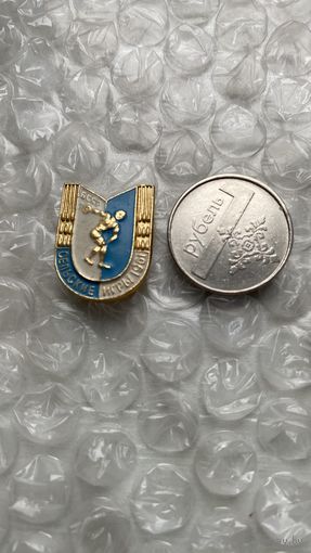 Значок Сельские игры БССР, без замка