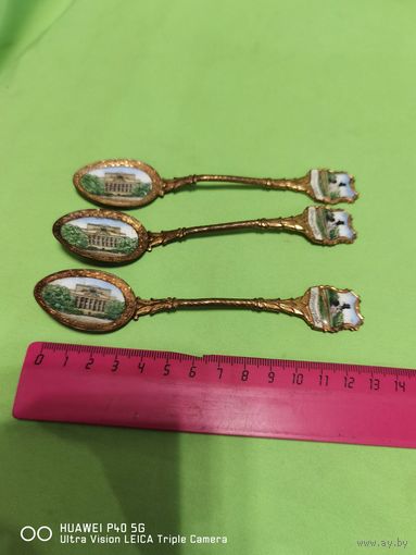 Ложечки коллекционные Эмаль Ленинград цена за все самая привлекательная цена трёхдневный аукцион