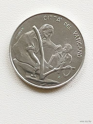 Ватикан 10 лир 1983 год
