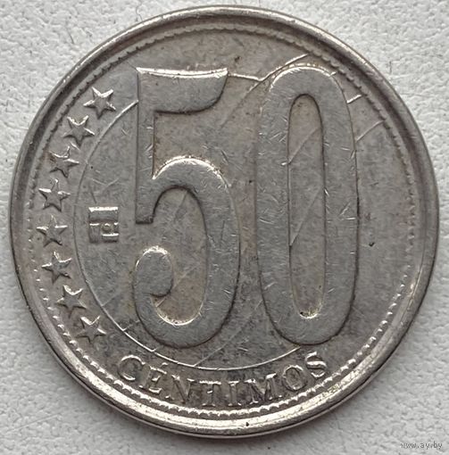 Венесуэла 50 сентимо 2009 г.