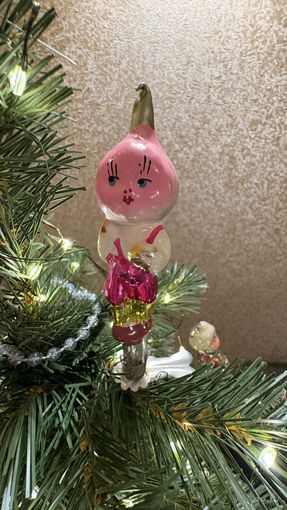Елочная игрушка Чипполино СССР