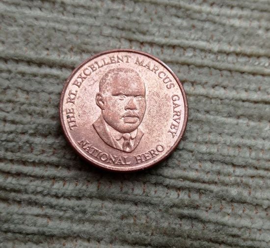 Werty71 Ямайка 25 центов 1996