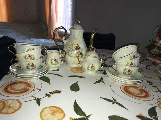 Старый немецкий сервиз