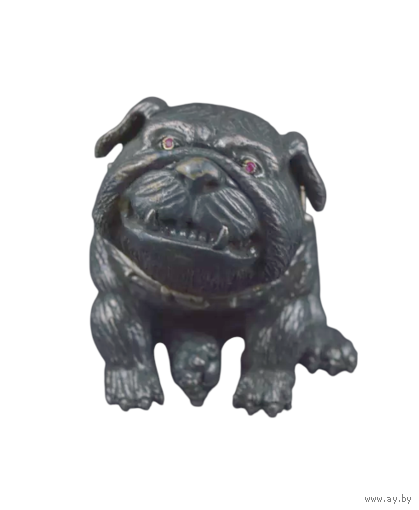 Статуэтка Бульдог Бронза