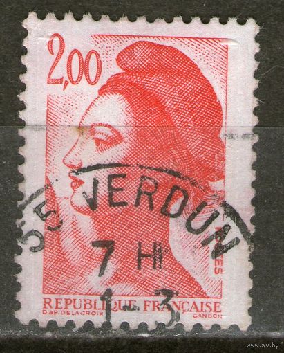 Франция. Гашеная. Лот-215