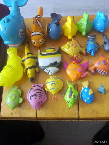Игрушки рыбки ссср