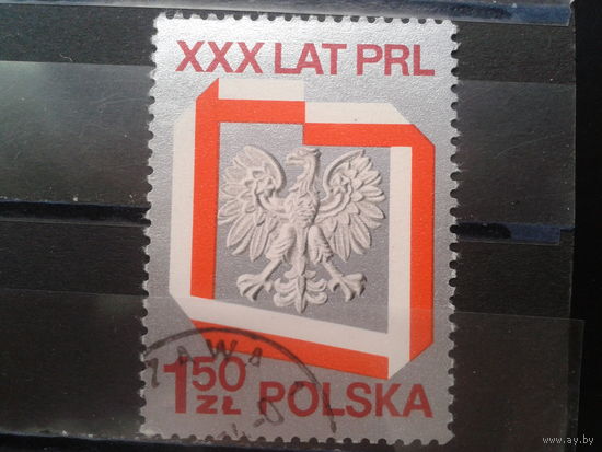 Польша 1974, 30 лет ПНР, герб