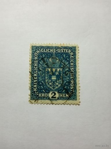 Австрия, 1916г. Стандарт, 2 кроны.